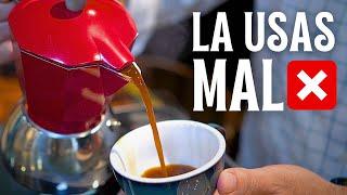 CAFETERA ITALIANA: los ERRORES que cometes al usarla (RESUELTOS) | Guía para hacer el Mejor CAFÉ