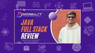 Java Full Stack Development Student Testimonials | Datavalley.ai #education  #softwaretrainings