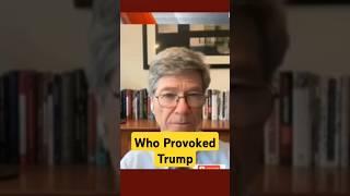 Who Provoked Trump. #shorts #jefferysachs #israelpalestine #usa #uk #politics