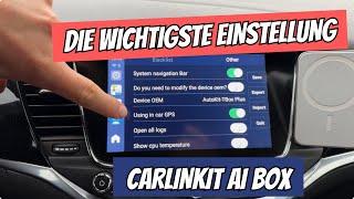 Carlinkit AI Box: GPS vom Auto nutzen