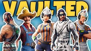 ALL Fortnite Skins VAULTED 1 Year Or More!