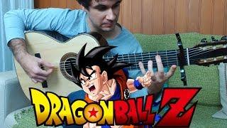Battle Theme from Dragon Ball Z (Fight Soundtrack) - Fingerstyle Guitar (Marcos Kaiser)