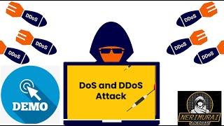 How to Perform DOS Attack? | DDOS Attack Explained | Types of DoS attack |  Demo | Ethical Hacking