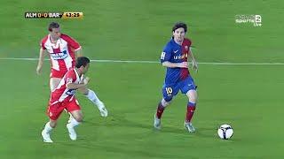 Lionel Messi vs Almeria (Away) 2008-09 English Commentary