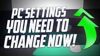  Doing THESE simple steps will UNLOCK your PC BEST PERFORMANCE *BEST SETTINGS* 