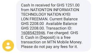 Gh¢1251 Earned From Nationton Republic Website.Top Secrets #nationton #nationtonrepublic #momo #usdt