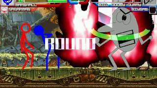 MUGEN battle #29: Marshall & Nanarman vs Evil Dooby Dummy & Giygas