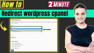 How to redirect wordpress in cpanel 2024