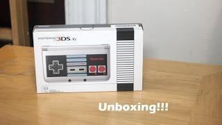 Retro NES Edition Nintendo 3DS XL Unboxing