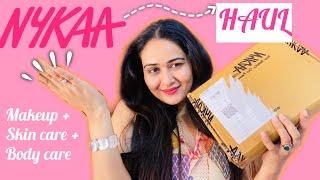 NYKAA Haul | Body care, Skin care & Makeup Products | Anjali yadav