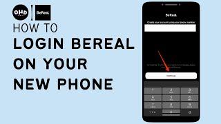 How To Login Into BeReal Account On New Phone | Log Back Into BeReal Account (2023)