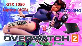 GTX 1050 (Laptop) - Intel I5 7300HQ - Overwatch 2