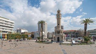 Izmir Clock Tower Turkey 2022 4K video