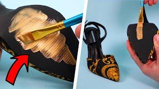 10 DIY Designer Heel transformation makeover| Four Nine Looks