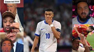 MBAPPE NULLLLL ( LES REACTIONS DES SUPPORTERS FRANCAIS APRES LE MATCH FRANCE   1 - 2  ESPAGNE )