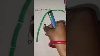 ||safety pin  helping video||#funny #simple #drawing #like #art #viralvideo #hack #support #share