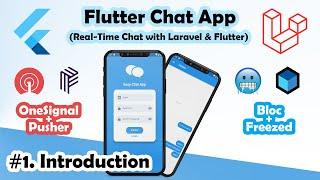 Build Flutter Chat App with Laravel From scratch + Pusher and OneSignal  | Part #1
