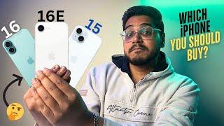 iPhone 16e is Launched! The Budget iPhone for Rs 59,900 | iPhone 16e Vs 16 VS 15 - Which is Best?