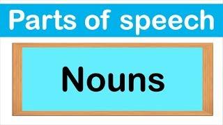 NOUNS | Definition, Types & Examples in 3 MINUTES | Parts of speech