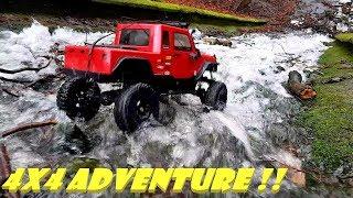 TRUCK WATER ADVENTURE AT THE CREEK