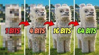 All Bits Minecraft Movie Pixel Art Compilation