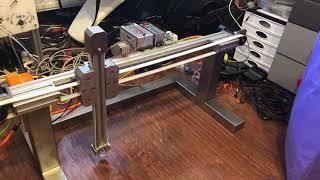 Gantry xy - T-Bot CNC 2 axis first test