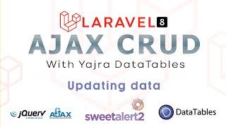 Laravel 8 Ajax CRUD | Updating data