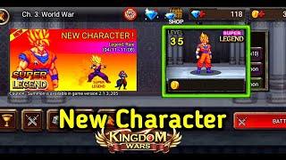 Kingdom Wars New Character Red ho (Super Legend) and Level up [GOKU] | Kingdom Wars .