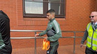 LIEL ABADA  ARRIVING BEFORE THE CELTIC V MOTHERWELL GAME  !!!