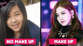 Bikin Terkejut! 10 Penampilan Idol Kpop Sebelum dan Sesudah Pakai Make Up