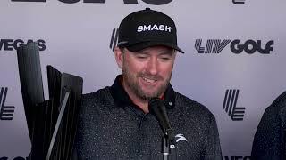 Smash GC Saturday Team Winners Interview 2024 LIV Golf Las Vegas