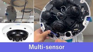 Unique installation of Multi-sensor camera