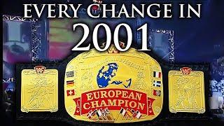 Every WWF European Championship Title Change in the Year 2001!