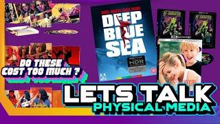 LETS TALK PHYSICAL MEDIA - DEEP BLUE SEA, MY GIRL, DIRTY HARRY AND MORE COMING TO 4K