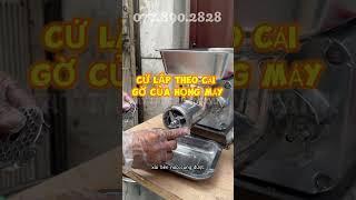 Hướng dẫn cách lắp máy xay thịt công nghiệp chính xác và an toàn