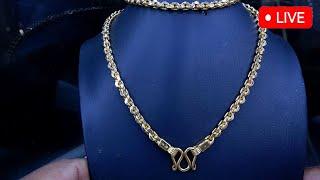 How to make beautiful 18k gold jewelry  #gold18k #viral #jewellry #video #silver #jewelry