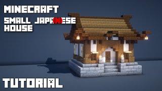 Minecraft: How to Build a Small Japanese House [Tutorial]