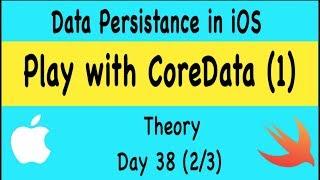 Play with CoreData - CoreData Tutorial- Day 38 (2/3)