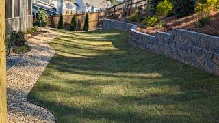 Customer is Amazed With Landscape Transformation and Drainage  Solution By Brooks Landscaping