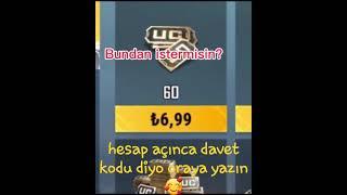 PUBG MOBİLE UC HİLESİ! #pubg #pubgmobile #pubgmobilehile