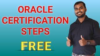 Steps by Step Free Oracle certification Enrollment