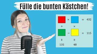 Mathe RÄTSEL Zahlen (Welche ZAHLEN sind gesucht?)