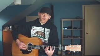 BED OF ROSES - Bon Jovi (Derek Cate acoustic cover)