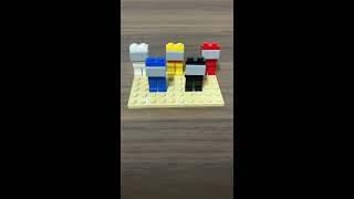 Building LEGO among us people  #shorts #youtubeshorts