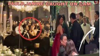 JANINE GUTIERREZ AND PAULO AVELINO CAUGHT ON CAM ,IBA PANG KAGANAPAN LAST ABSCBN BALL!