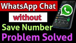 WhatsApp Chat Without Save Number ||How To Send WhatsApp Message Without Adding Contact