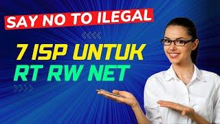 7 ISP Untuk RT RW NET Terbaik