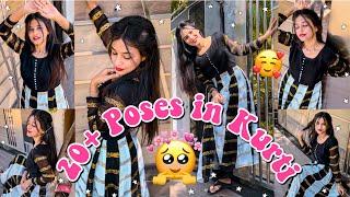 20+ Poses in Kurti  | Best Photo Poses for girls | Random Pose ideas | Creative Ragini