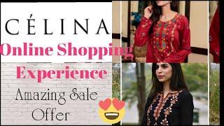 Online Shopping From CELINA Clothing Pakistan/ Clearance Sale/Review