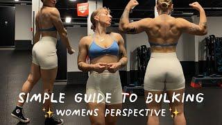 BEGINNER'S GUIDE TO BULKING + MY BULKING JOURNEY (body dysmorphia, gains, workout split and more)